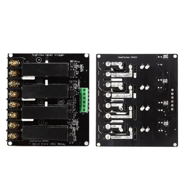 Solid State Relay Modul, 4 Kanaler, 380V Spænding, 8A Strøm