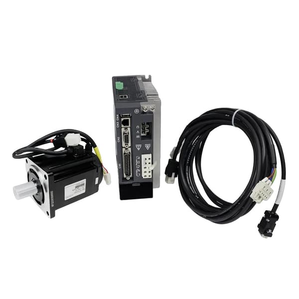 AC Servo Motor Driver Kit, 1500W Effekt, 17Bit Inkrementel Encoder,1000w ingen bremse