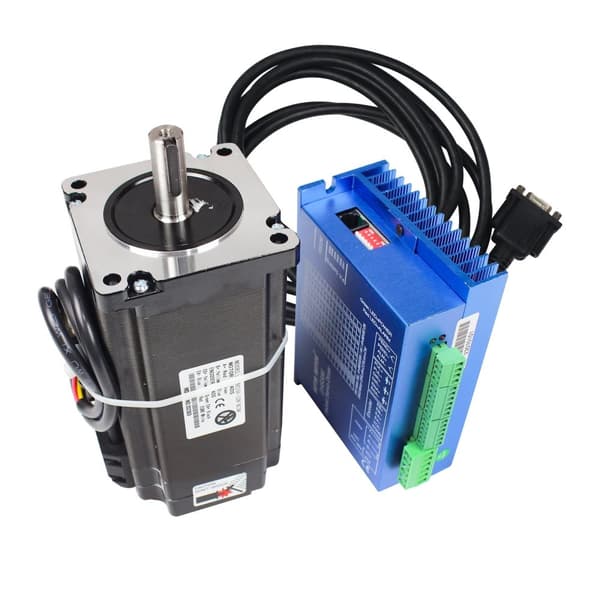 CNC Nema34 Sluten Krets Servomotorkit, 12 N·m Hållmoment, HSS86 Hybriddrivare,1 set mycket