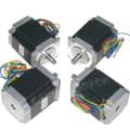 Miniatyrbillede 1 af 2: Nema23 Stepper Motor, Høj Holdetorque 270 Oz-in, Dobbelt Fase Drift,4stk