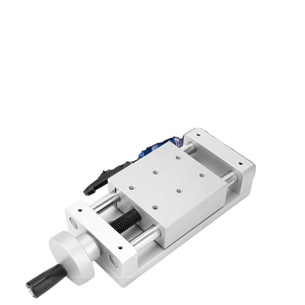 Aluminiumlegering Glidbord Linjärskena Ställ, Precisionrörelse, Kompakt Storlek,Silver