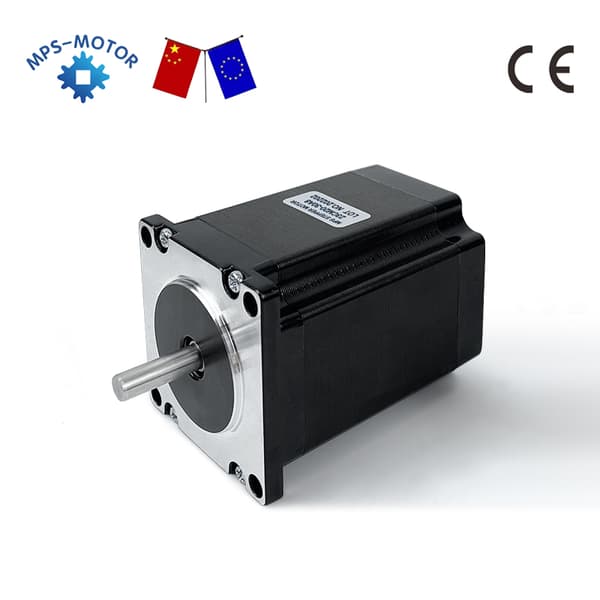 Nema23 Stegmotor, Hög Hållmoment 2.0N.m, 3A Strömklass,8 mm