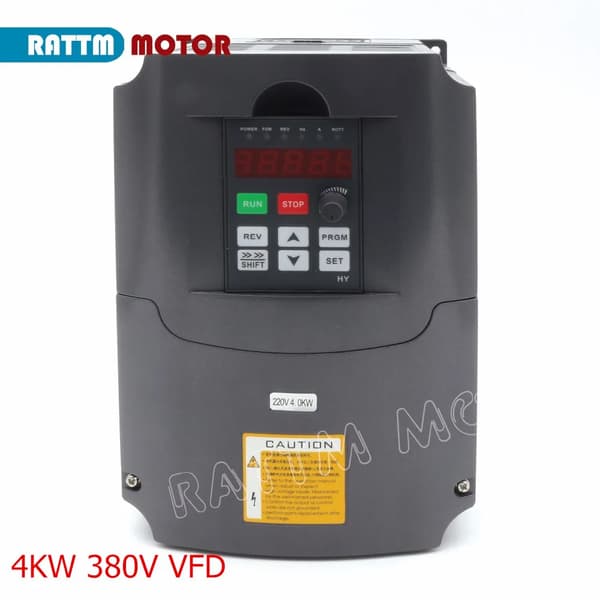 Variabel Frekvensdriver, Højhastighedsdrift, Multifaseindgang,4KW 380V