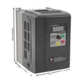 Pikkukuva 1 / 2: Taajuusmuunnin, 1,5 kW teho, 0-999 Hz lähtötaajuus,musta