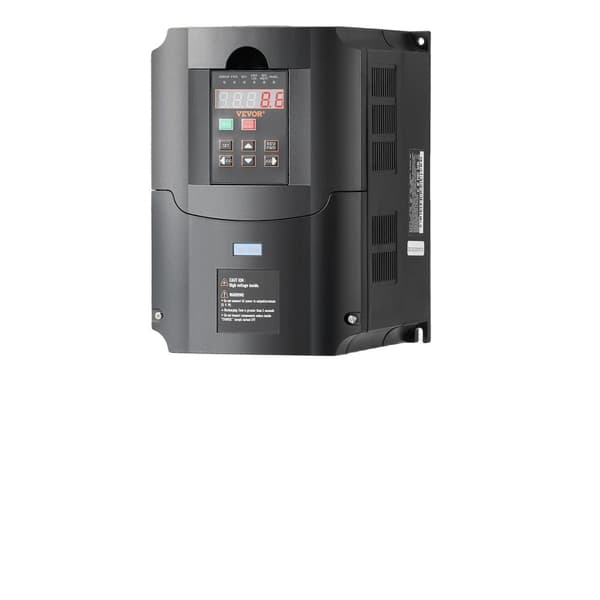 VEVOR Frekvensomvandlare, 10HK Effektutgång, 0-400Hz Frekvenskontroll,7,5 kW