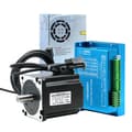 Miniatyrbild 1 av 2: CNC Sluten Loop Stegmotor Kit, Höga Momentalternativ, Effektiv HBS86H Drivare,4,5 Nm, 14 mm