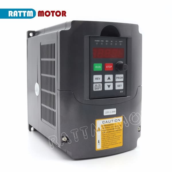 Variabel Frekvensdrev Inverter, 2,2 kW Effektvurdering, PID Kontrolfunktion, RS485 Kommunikation