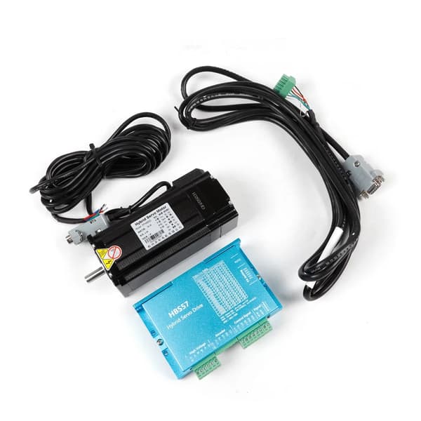 Lukket Sløjfe Steppermotor Drev, 3,0 NM Moment, HBS57 Driver, 57HBS30 Motor,sort