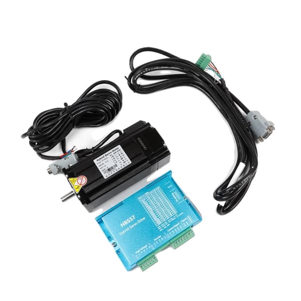 Lukket Sløjfe Steppermotor Drev, 3,0 NM Moment, HBS57 Driver, 57HBS30 Motor,sort