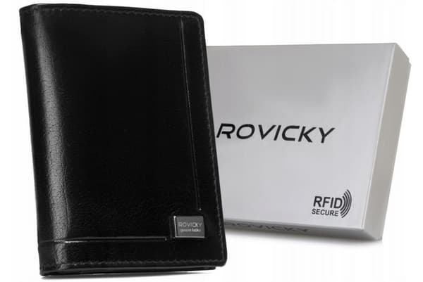 Pouzdro na karty a doklady z přírodní kůže - Rovicky