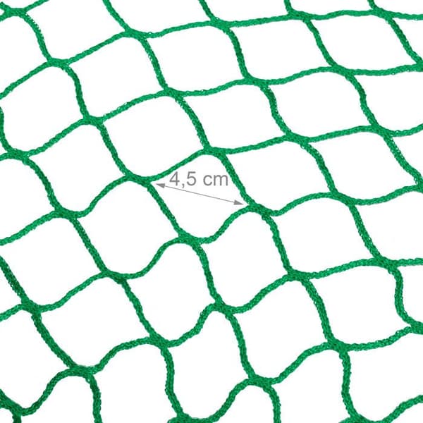 Lastnät för Släp - Relaxdays - 10017178 - Grön - Elastisk - 2x3m uttöjbart till 3,8x4,2m