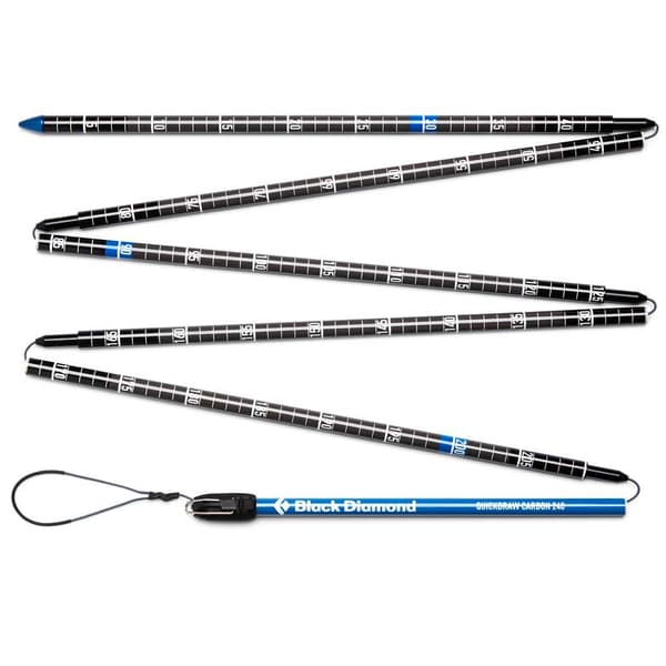Black Diamond Sondi Quickdraw Carbon 240 Sininen,Musta