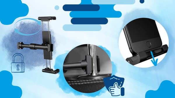 AUTOTELINE Niskatukeen Tabletille 4.7-13