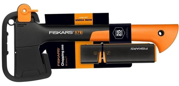 FISKARS AXE X7 - XS + SLIPSET XSHARP