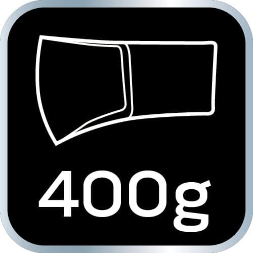 Økse 650g, hoved 400g, fiberskaft, 14"