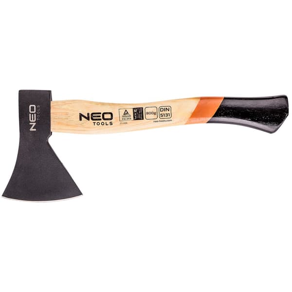 Økse 800g, hickory skaft