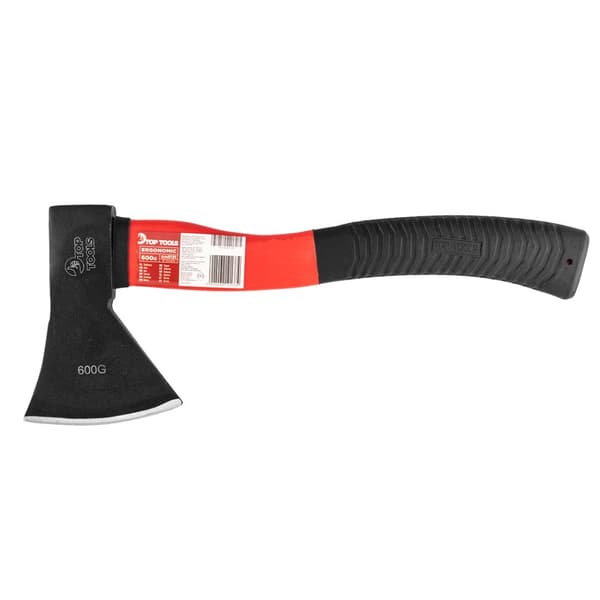 Økse 600g, glasfiberskaft