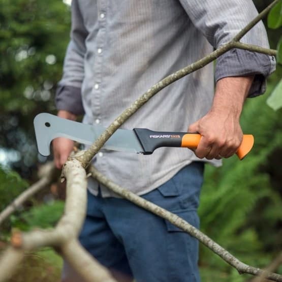 Fiskars 1003609 Sort, Grå, Orange Kniv med fast blad