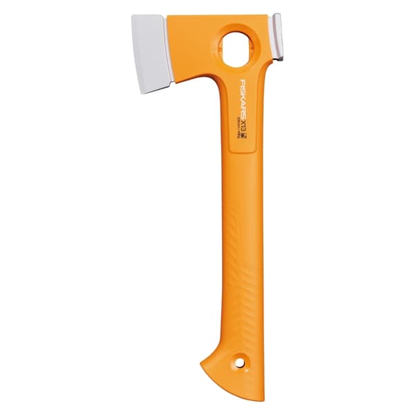 FISKARS X13,  Fiskars liten yxa friluftsliv, Fiskars campingyxa liten
