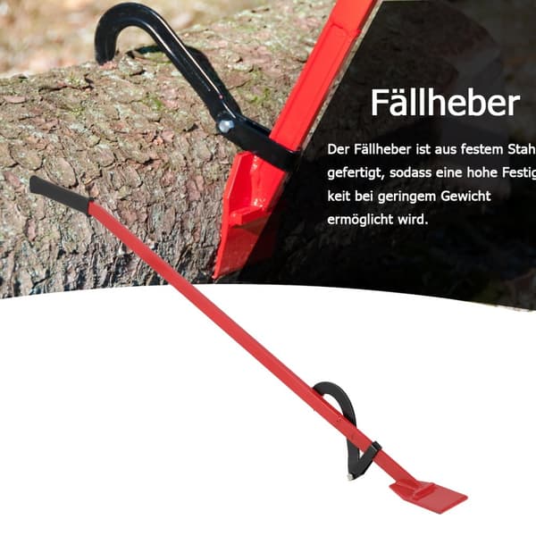 Fälld Cant Hook Timmerverktyg, Högstyrke Stål, 130 cm Längd