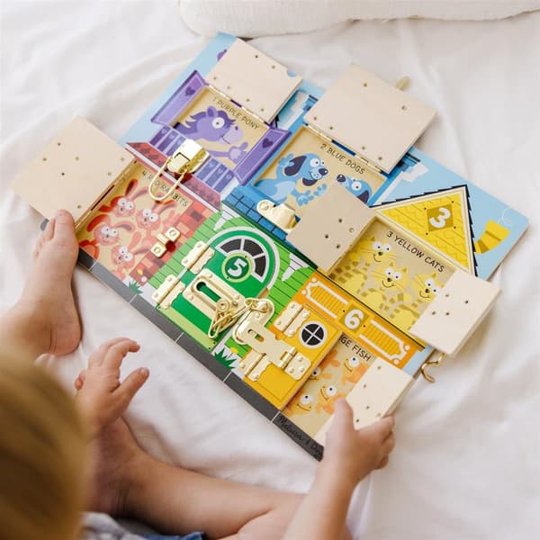 Låsetavle, Melissa & Doug
