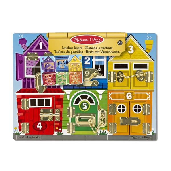 Aktivitetstavla med Lås, Melissa & Doug