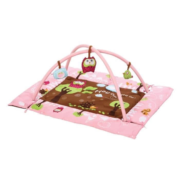LUDI Pink Owl Playmat