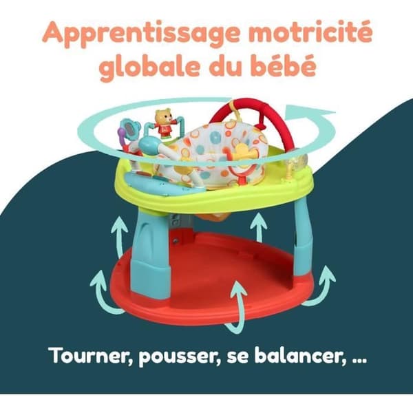 CREATIVE BABY baby walker Aktivitets- och uppvakningsunderlag - Ca0 - Multicolor