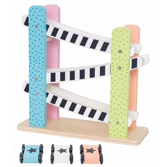 Jabadabado Bilbana Colour Line med 3 st. Bilar