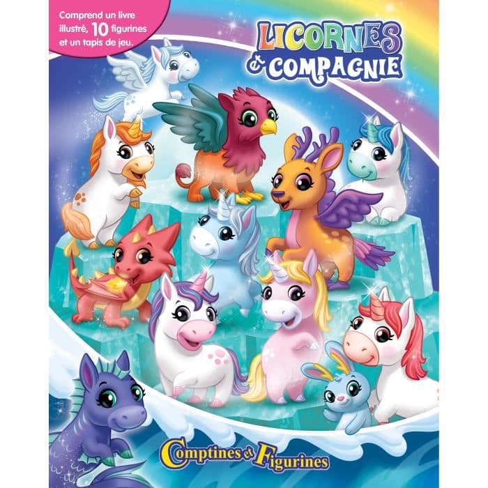 UNICORNS AND COMPANIES COMPTINES AND FIGURINES
