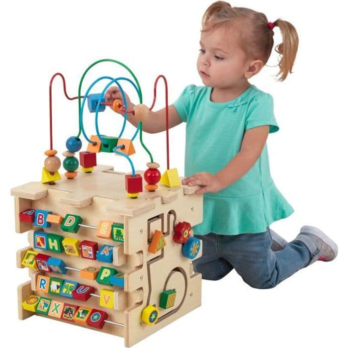 KIDKRAFT - Deluxe træaktivitetskube