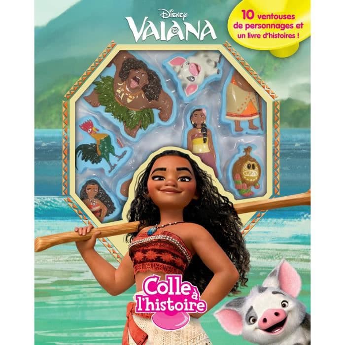 DISNEY VAIANA Mere end 10 sugekopfigurer - 10-siders indbundet bog - Phidal Editions