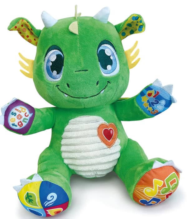 Clementoni Baby Dragon Interaktivt Gosedjur (SE+FI)