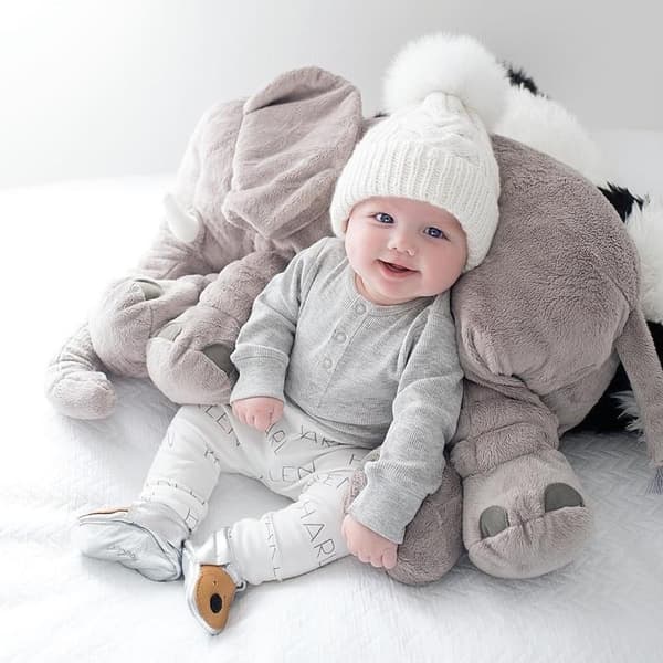Beckasin Elefant kroppskudde