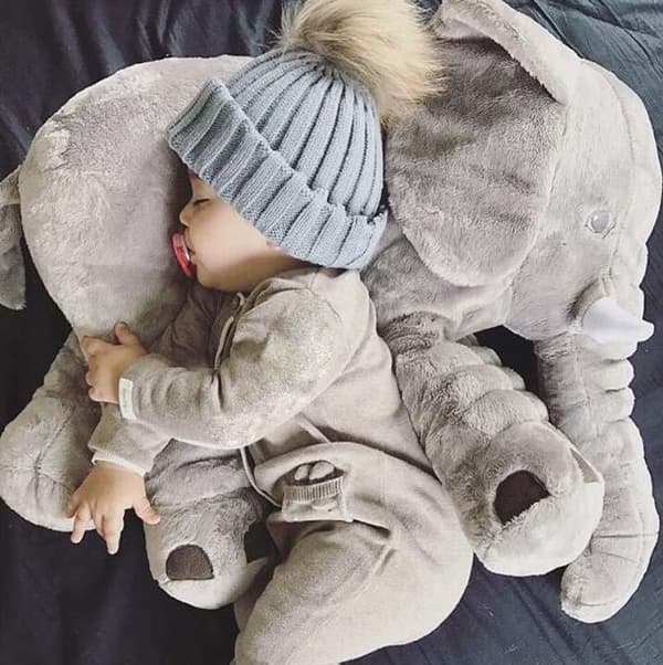 Beckasin Elefant kroppskudde