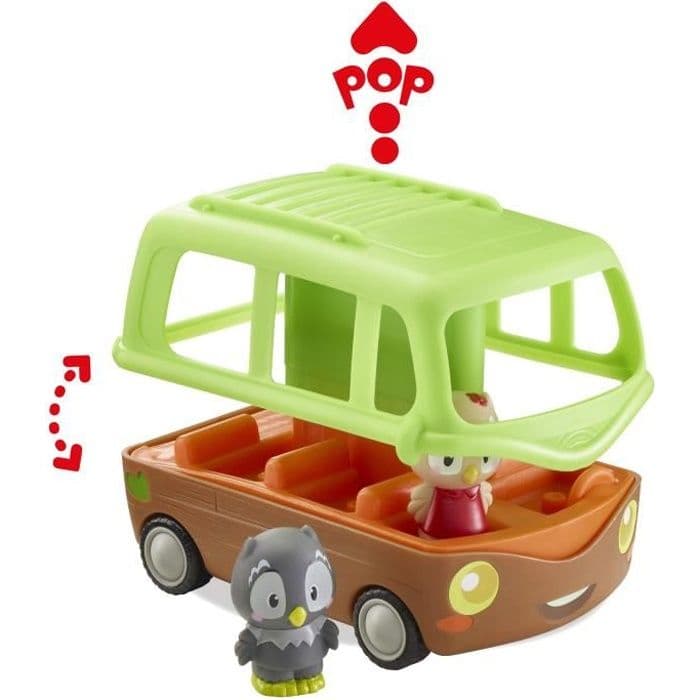 KLOROFIL Adventure bus + 2 store tegn inkluderet