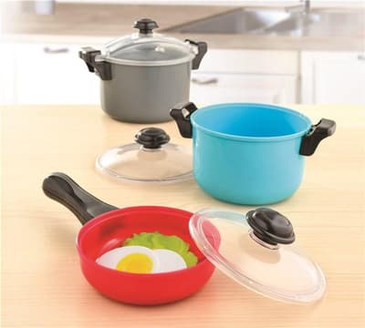 JH Pots and Pan- Leksaks Kastrull Set 6set