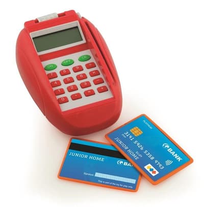 JH Credit card machine B/O- Leksaks Kortmaskin