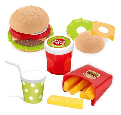 JH Hamburger Playset- Hamburgare Lekset