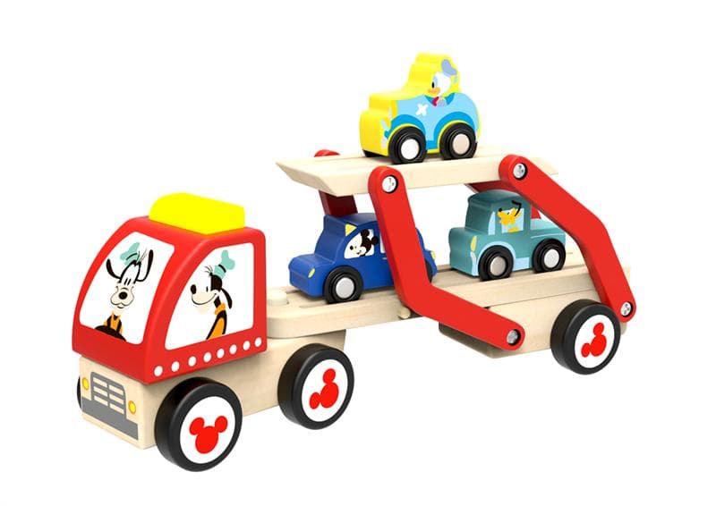 Disney Wood Mickey Car Transporter