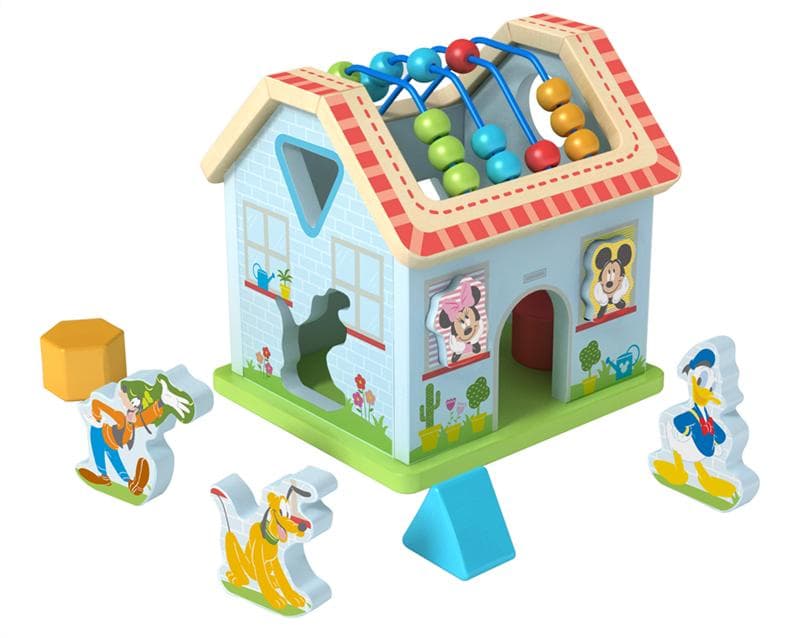 Disney Wood Mickey Activity House- Aktivitetshus