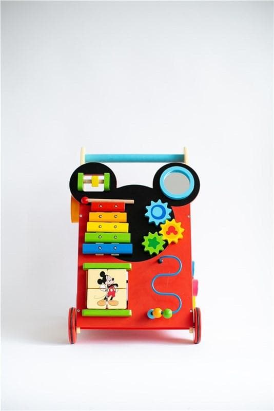 Disney Wood Mickey Aktivitetsvagn