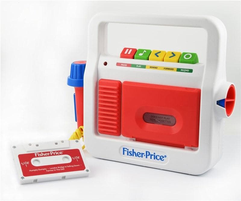 Fisher Price Play Tape Recorder- Bandspelare