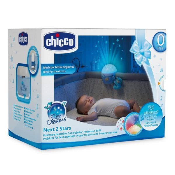 Chicco baby blue on Projector