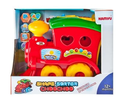 Sorter lokomotywa 33x28x17 cm MC