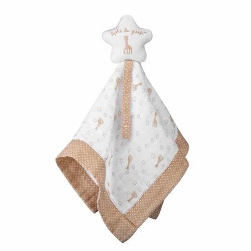 Sophie giraff snuttefilt med napphållare