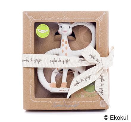 Sophie Giraff bitring av naturgummi