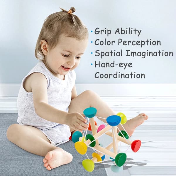 Baby Grip Sprett Ball Montessori Tidlig Perception Evne Kreative treleker for barn