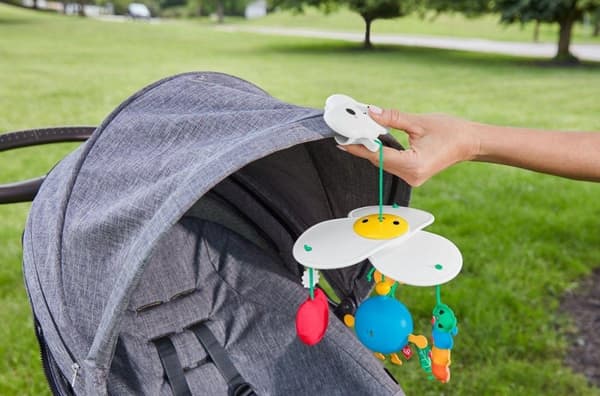 Fisher Price Happy World Flowering Fun Stroller Toy