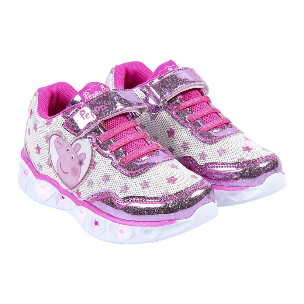 Sportskor med LED Peppa Pig